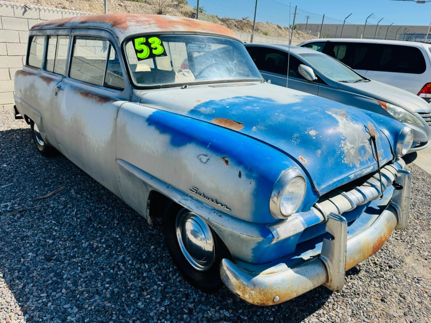 1953 Silver Plymouth Suburban , located at 2190 Hwy 95, Bullhead City, AZ, 86442, (928) 704-0060, 0.000000, 0.000000 - Photo#1